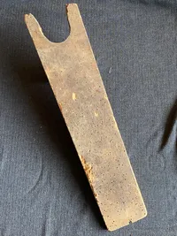 Original tysk støvleknægt, ww2 stemplet Bodenstaendig Bereich Dänemark - fundet i Aarhus
