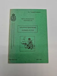 Lot reglementer mm fra det danske forsvar