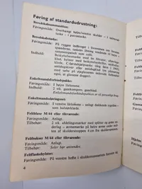 Lot diverse reglementer mm fra det danske forsvar