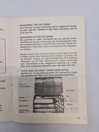 Lot diverse reglementer mm fra det danske forsvar