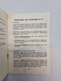 Lot diverse reglementer mm fra det danske forsvar