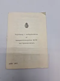 Lot diverse reglementer mm fra det danske forsvar