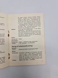 Lot diverse reglementer mm fra det danske forsvar
