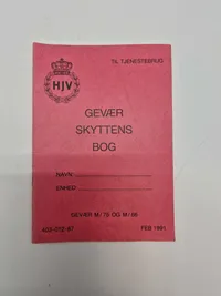 Lot diverse reglementer mm fra det danske forsvar