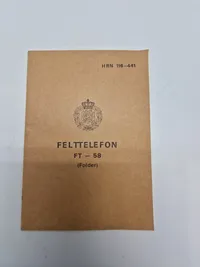 Lot diverse reglementer mm fra det danske forsvar