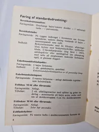 Lot diverse reglementer mm fra det danske forsvar