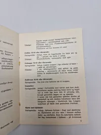 Lot diverse reglementer mm fra det danske forsvar