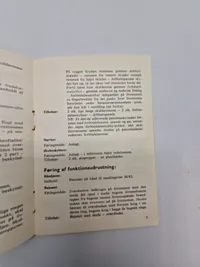 Lot diverse reglementer mm fra det danske forsvar