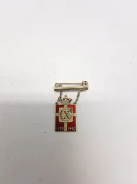 Lot kongemærker, Georg Jensen, sterlingsølv