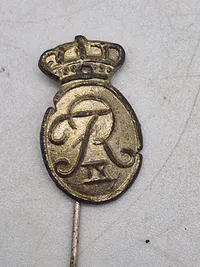 Original royal pin - Frederik IX