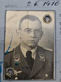 Originalt tysk Luftwaffe id