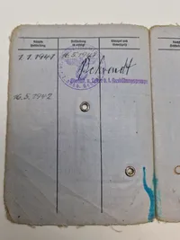 Originalt tysk Luftwaffe id