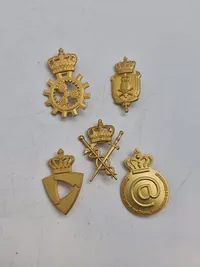 Lot diverse mærker - dansk forsvar