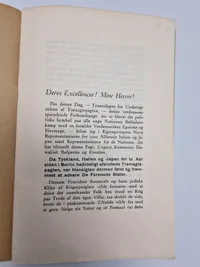 Von Ribbentrops tale på dansk - originalt ww2
