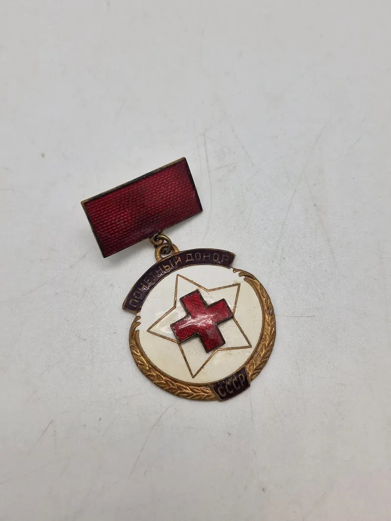 Original USSR blod donor medalje