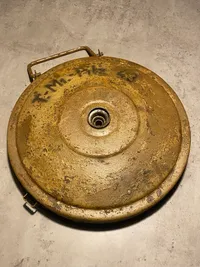 Ekstremt sjælden deaktiveret tysk WWII Tellermine 43 i enhedsfarve (sandfarvet)
