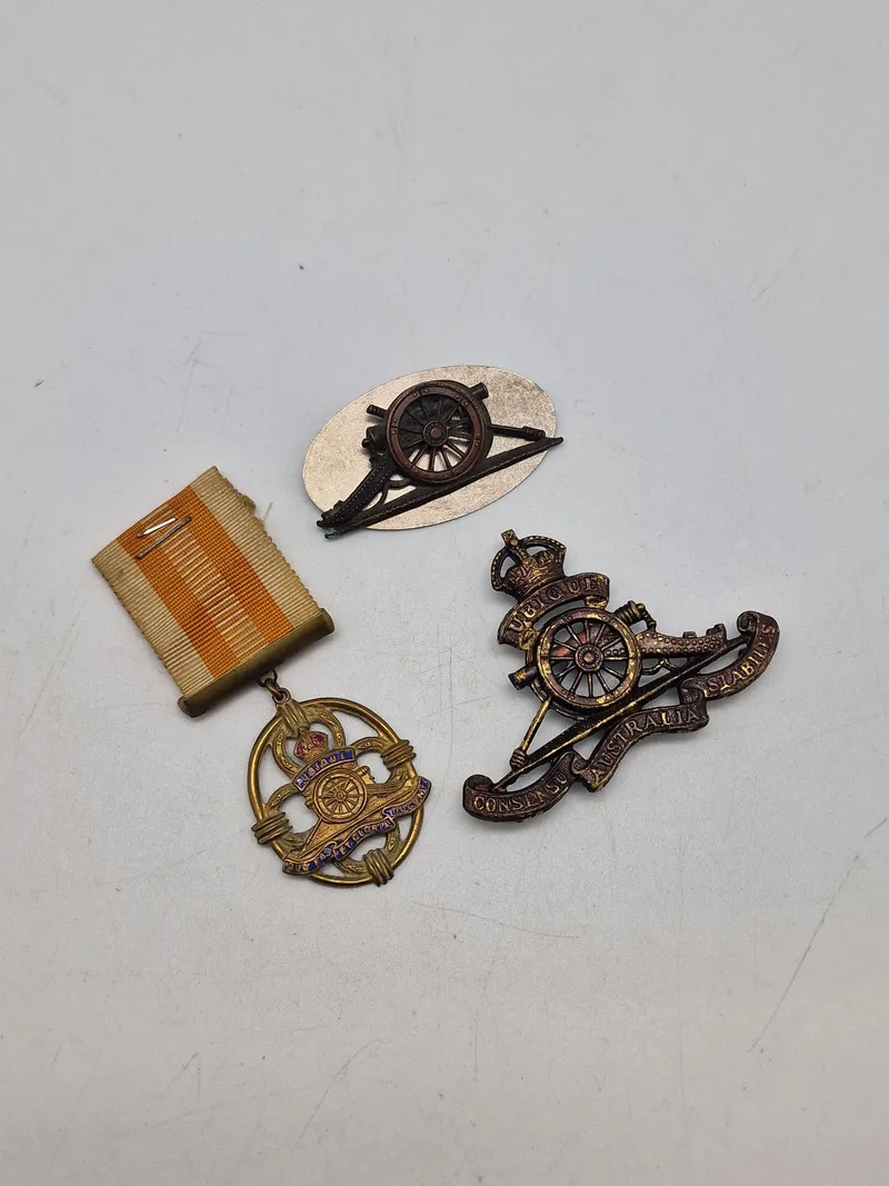 Lot originalt royal Artillery