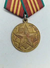 Original 10 years of impeccable service USSR Soviet medalje