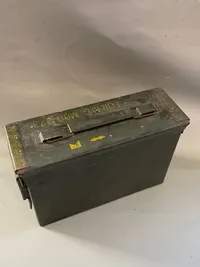 Original amerikansk ammunitonskasse
