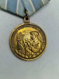 Original Medal "For the Restoration of the Black Metallurgy Enterprises of the South"