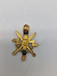 Lot danske baretmærker mm.
