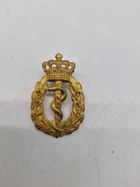 Lot danske baretmærker mm.