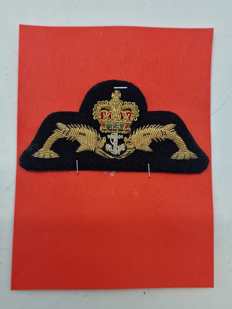 Originalt Royal Navy’s submariners blazer mærke