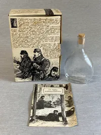 Original jubilæumsudgave af brændevinsflaske for enkeltmand model 1842
