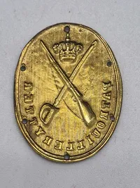 Originalt Dansk patruljerytter mærke