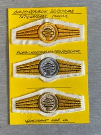 Originale tyske marine mærker - Bundeswehr