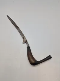 Original indonesisk Rencong daggert - tidlig 1900 tals