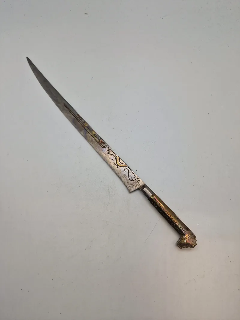 Original tidlig 1900 tals Yataghan dagger