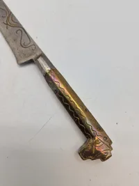 Original tidlig 1900 tals Yataghan dagger
