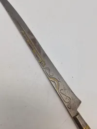 Original tidlig 1900 tals Yataghan dagger