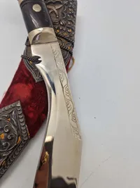 Khukri kniv med skede