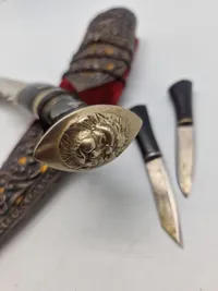 Khukri kniv med skede