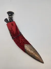 Khukri kniv med skede