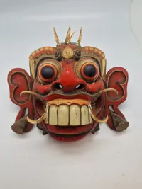 Indonesisk “barong”maske