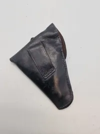 Originalt læder pistol hylster - ww2