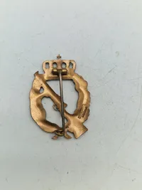 Originalt skydemærke model 1944 leveret i ca. 500 stk.  til  den danske brigade i Sverige WW2