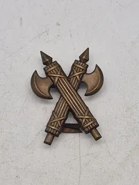Originalt Auditør mærke anvendt af den danske brigade i Sverige
