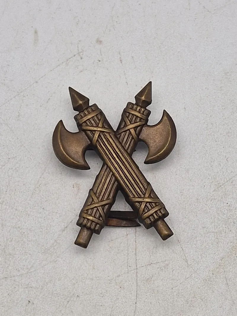 Originalt Auditør mærke anvendt af den danske brigade i Sverige