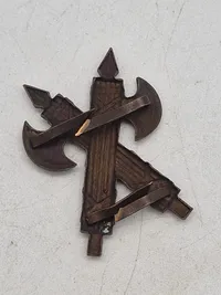 Originalt Auditør mærke anvendt af den danske brigade i Sverige