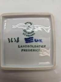 Plakette - Royal Copenhagen - med motiv af den tapre landsoldat