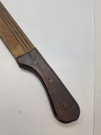 Stor veludført machete