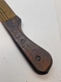 Stor veludført machete