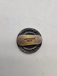 Original dansk røde kors nål, dameafdelingen (emalje og sterlingsølv)