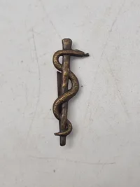 Originalt mærke for feltlæge, anvendt af den danske brigade i Sverige