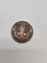 Original “Gaa stille med dørene” (stikker mønt)