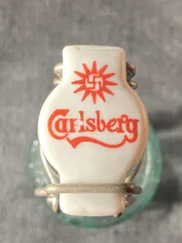 Original dansk Carlsberg patentflaske fra 1942